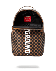 3D MOLDED RUBBER CHECKERED LOGO