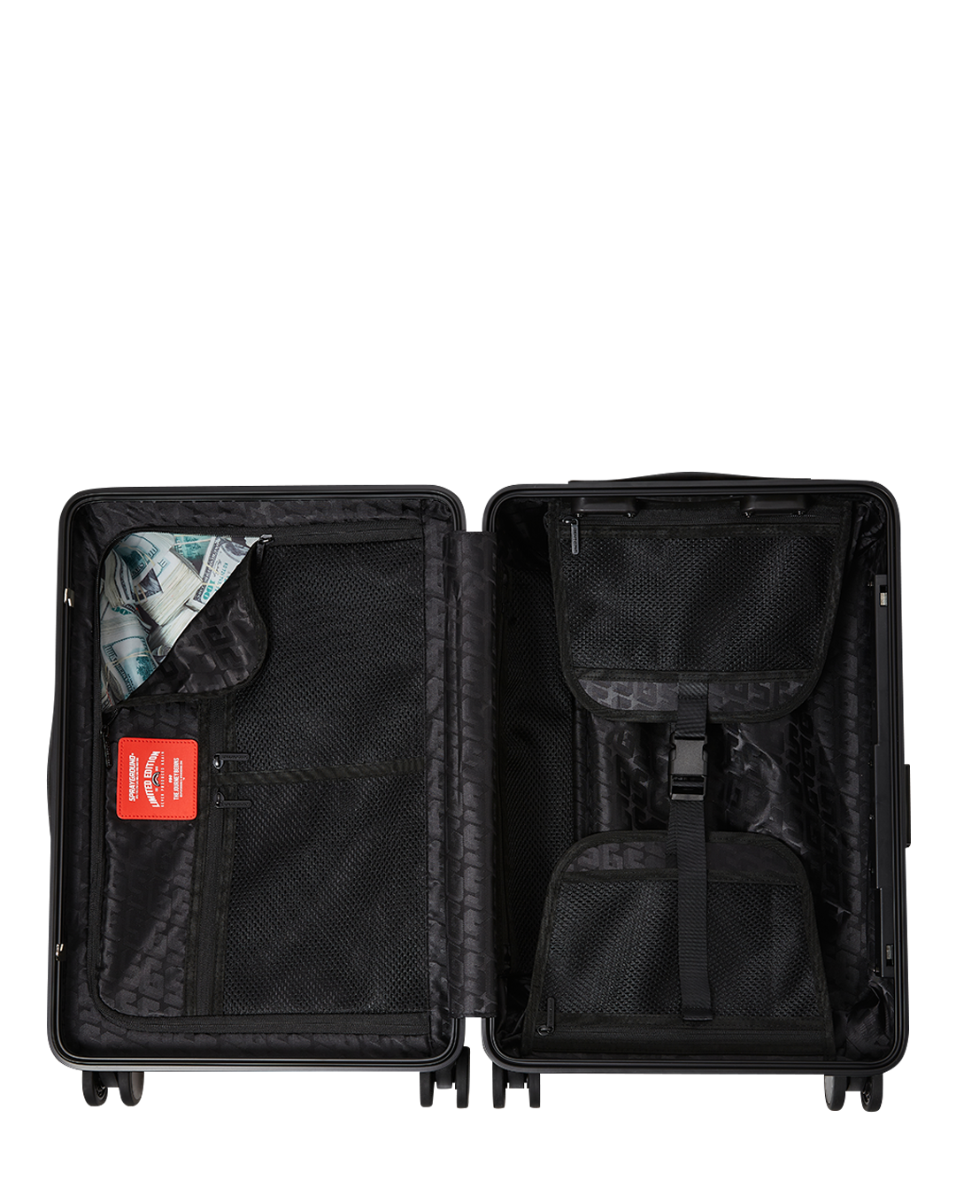 MONEYBEAR MOGUL HARDSHELL CARRYON (BLK)